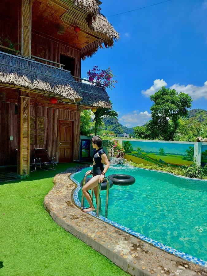 Hang Mua Bamboo Homestay نينه بينه المظهر الخارجي الصورة