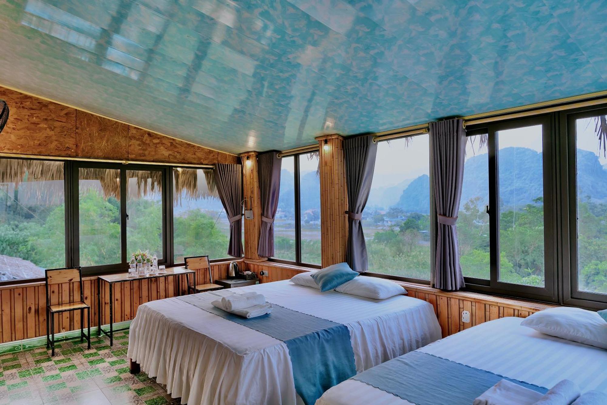 Hang Mua Bamboo Homestay نينه بينه المظهر الخارجي الصورة