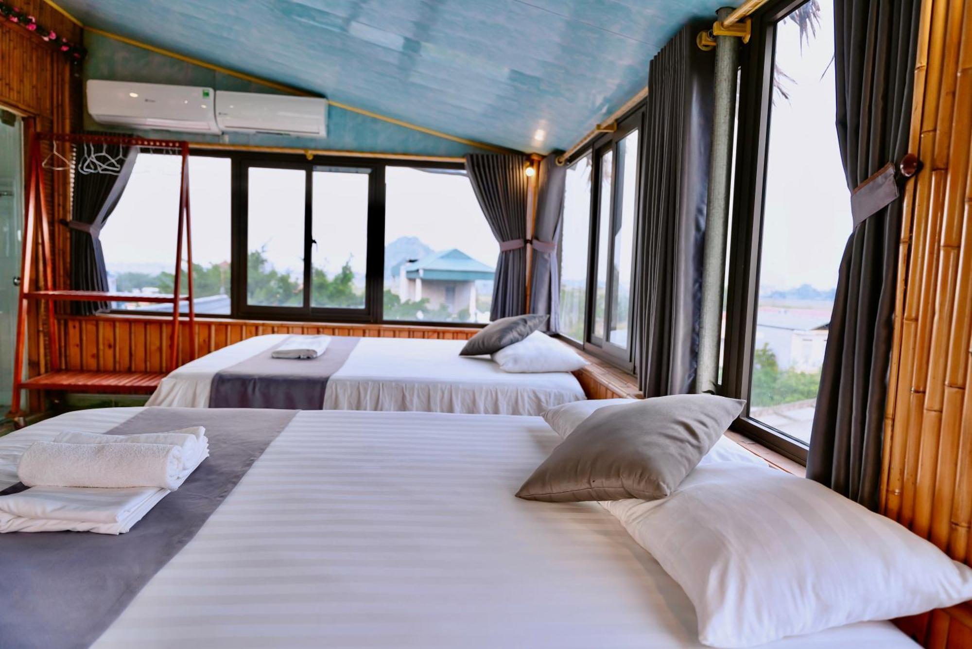 Hang Mua Bamboo Homestay نينه بينه المظهر الخارجي الصورة