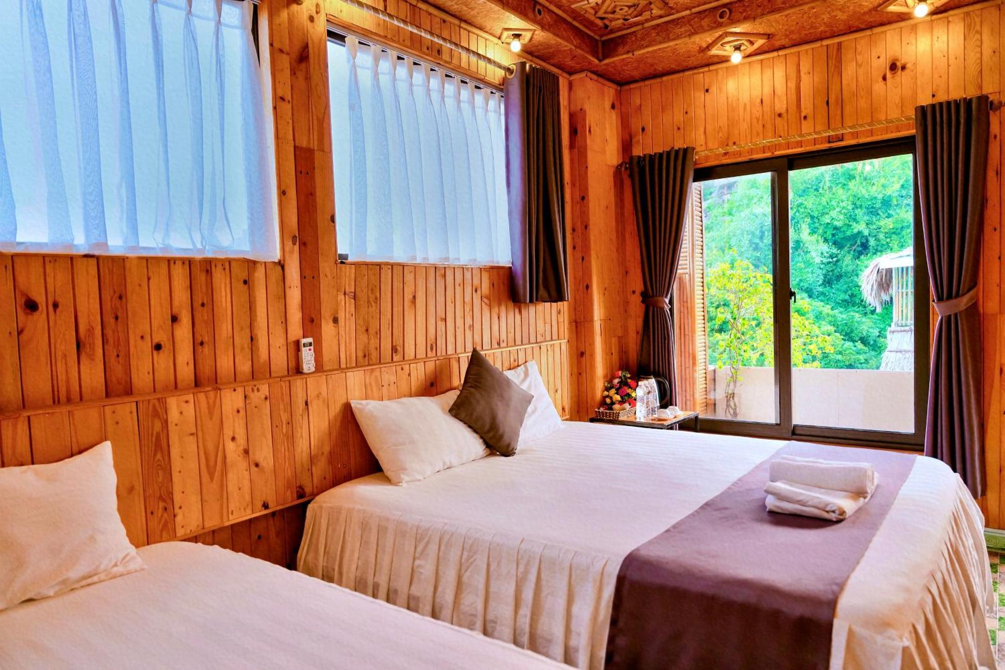 Hang Mua Bamboo Homestay نينه بينه المظهر الخارجي الصورة