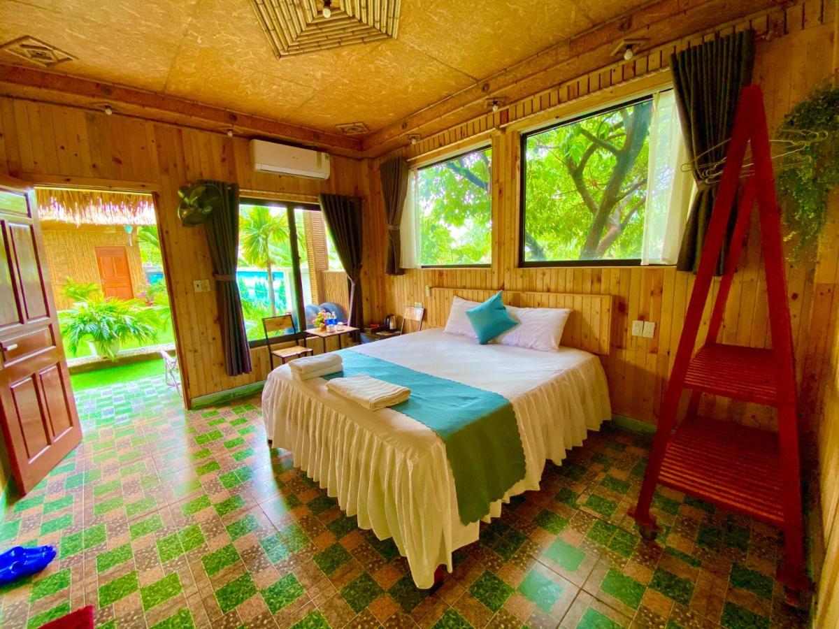 Hang Mua Bamboo Homestay نينه بينه المظهر الخارجي الصورة